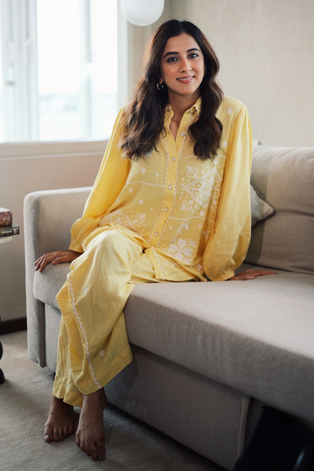 Malika Mehta In Our Alia Embroidered Pants