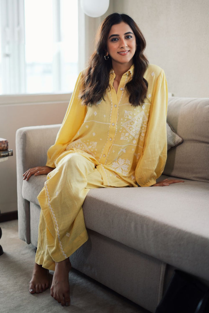 Malika Mehta In Our Alia Embroidered Pants