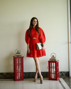 Thea Red Dress