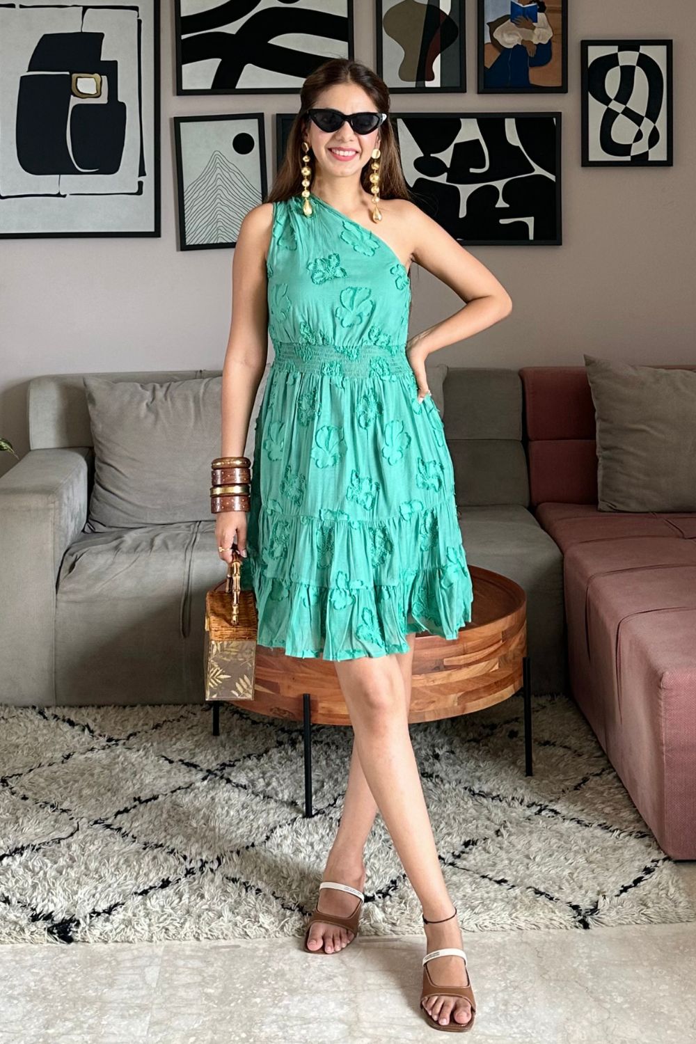 Sneha Adwani In Our Sharon Jacquard Dress