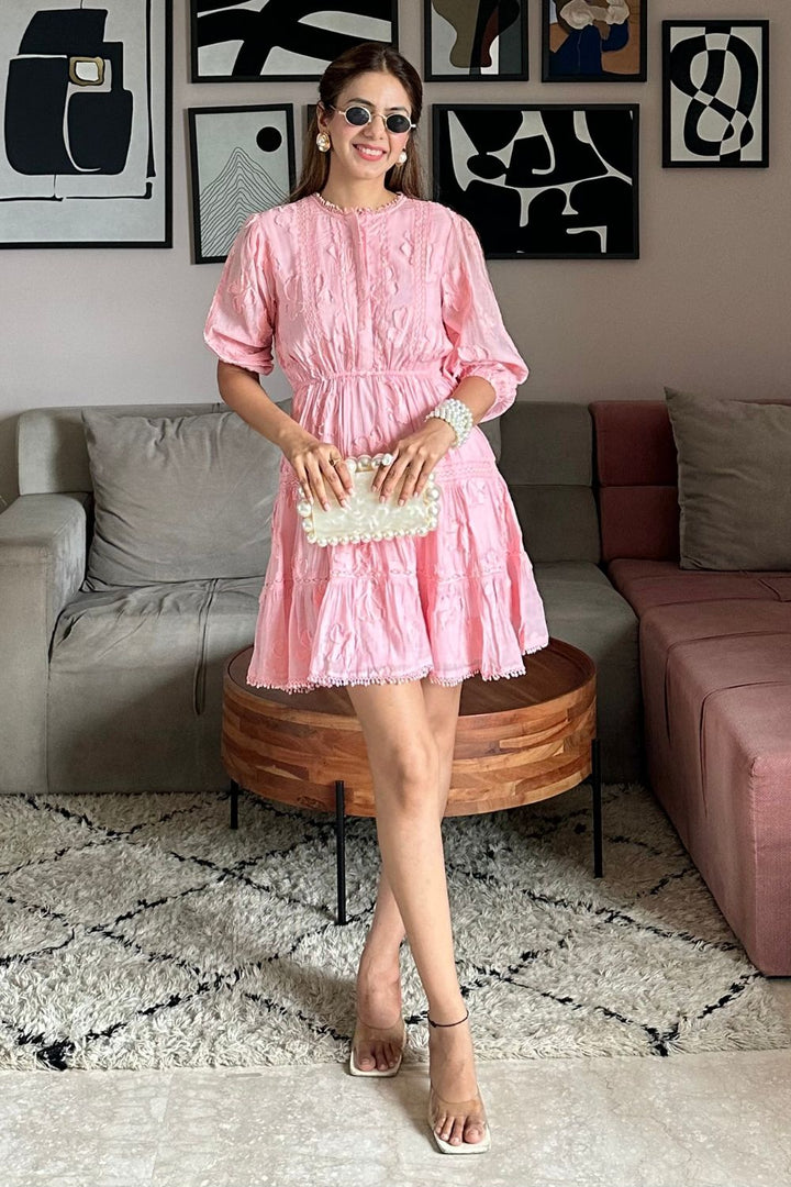Sneha Adwani In Our Rachel Jacquard Dress