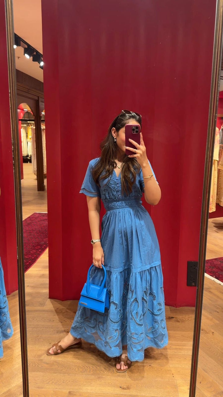 Ava Blue Dress