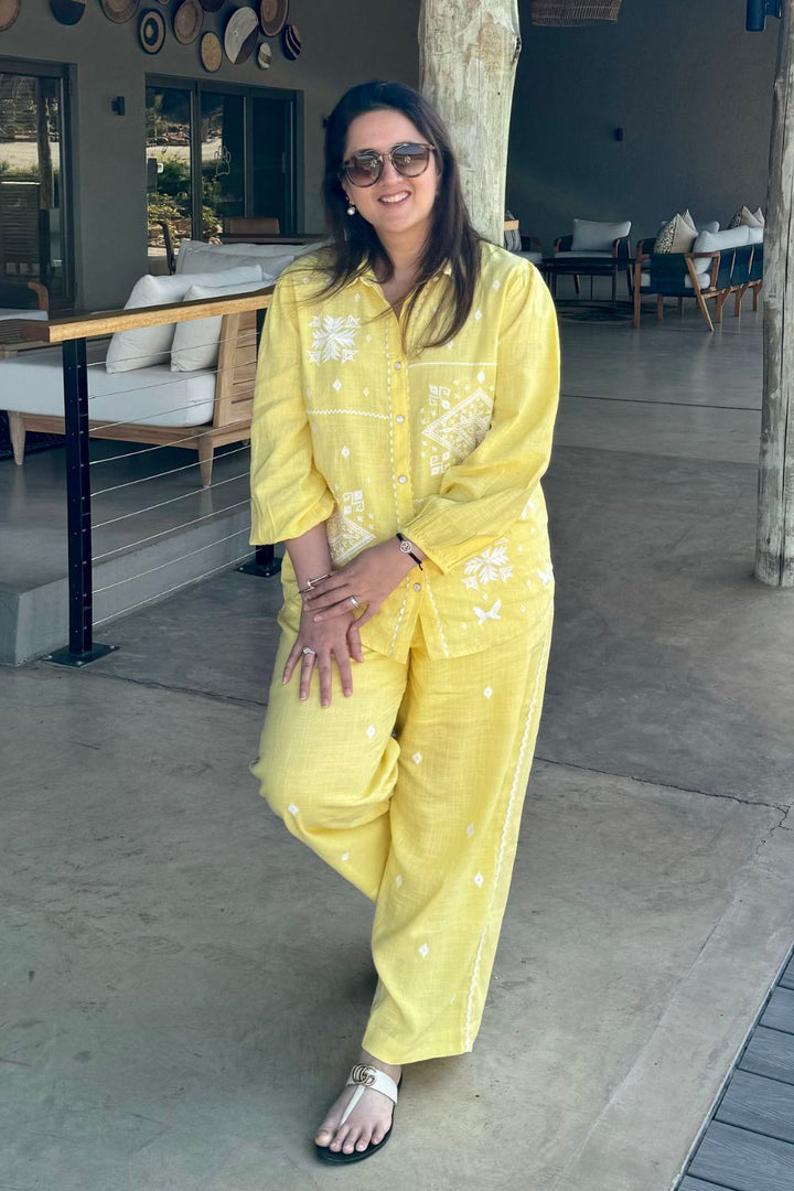 Malika Mehta In Our Alia Embroidered Pants