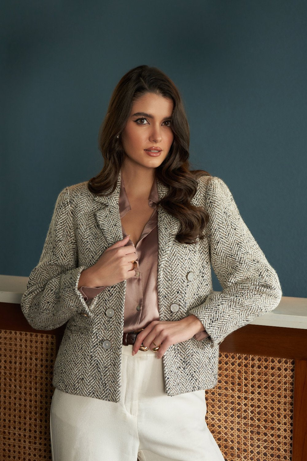 Mehak Bakshi In Our Giselle Wool Jacket