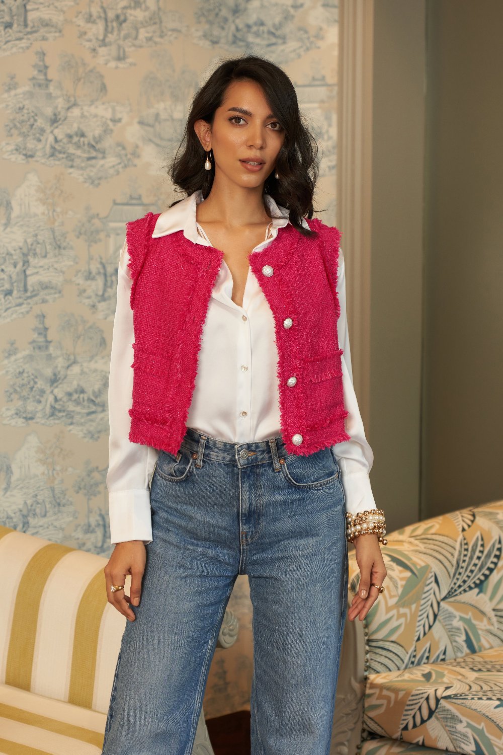 Kate Textured Vest