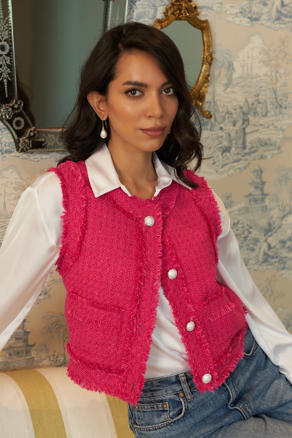 Kate Textured Vest