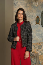 Sabrina Textured Jacket