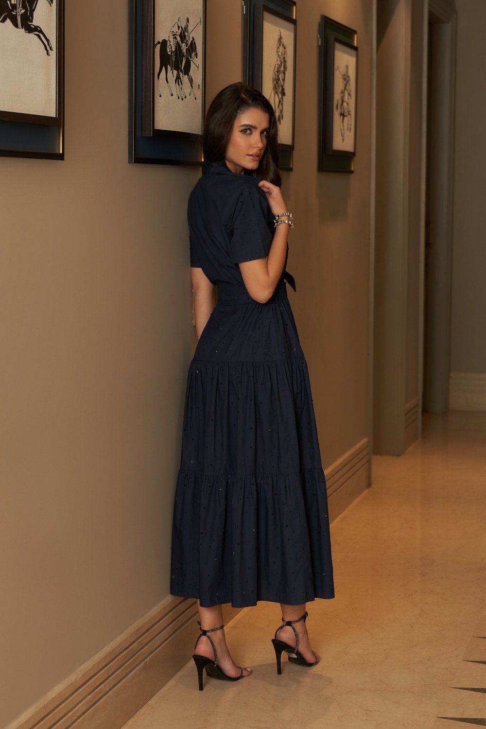 Elena Embellished Dress