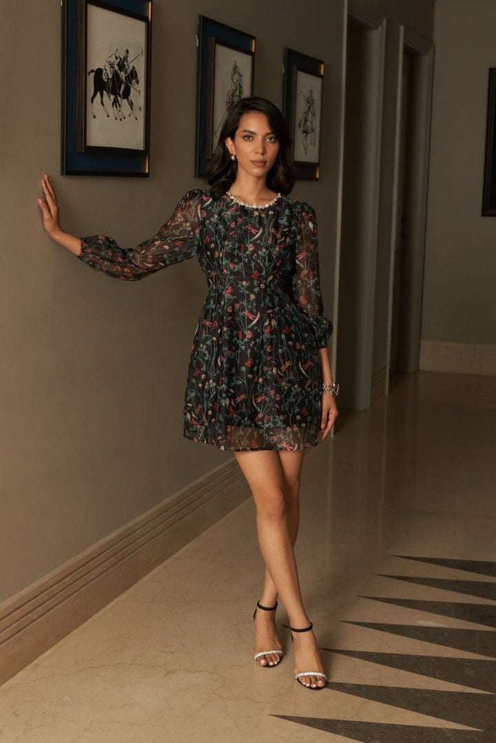 Nikita Vasdev In Our Victoria Floral Dress