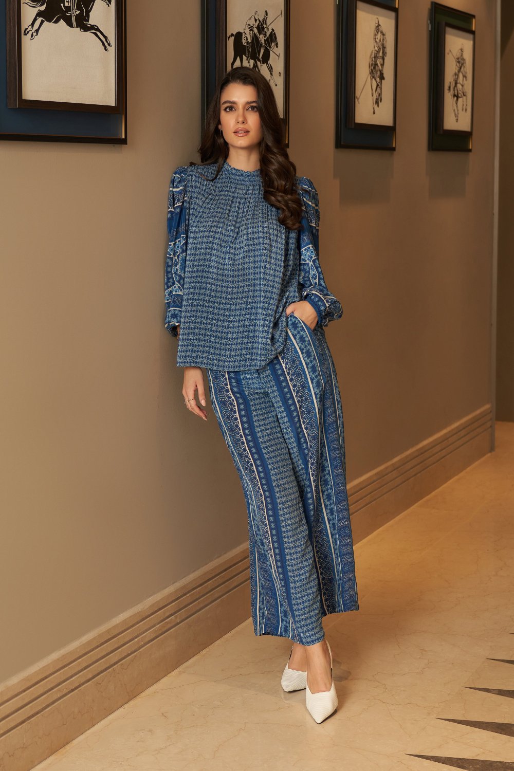 Urmi Daga In Our Denver Mulberry Pants