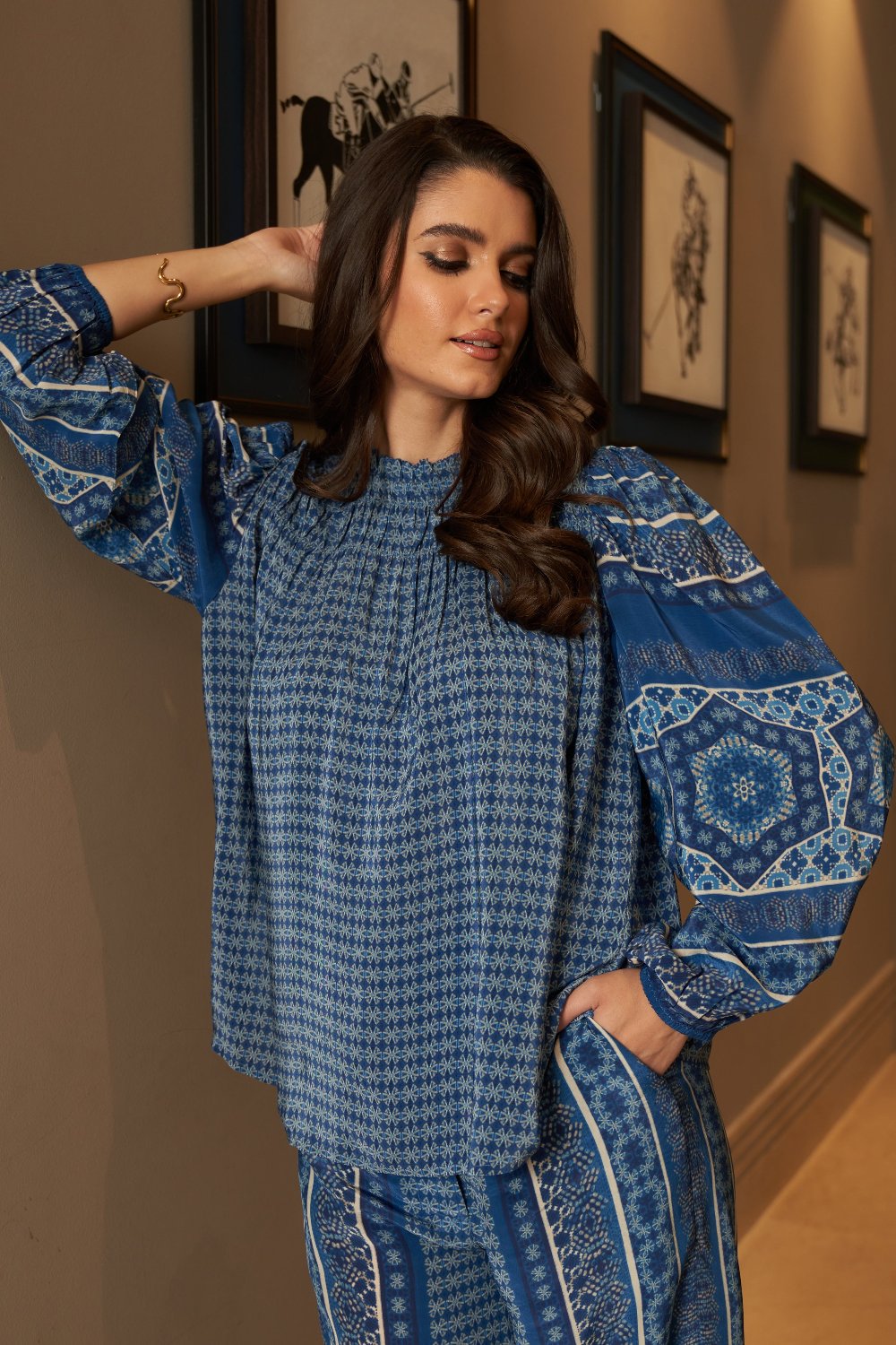 Denver Mulberry Blouse
