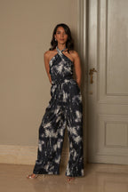 Tushita Mehta In Our Jemma Satin Jumpsuit