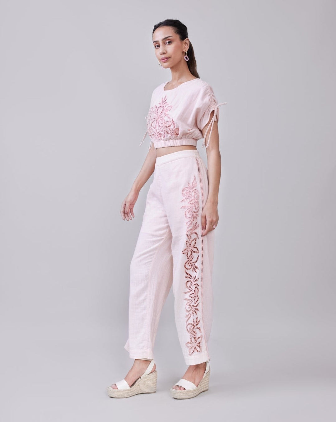 Pink Blossom Pants
