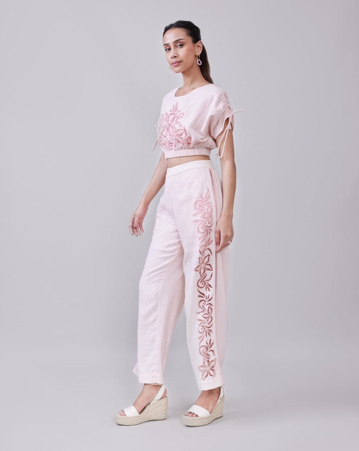 Pink Blossom Pants