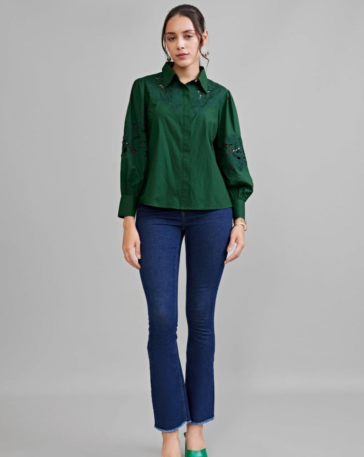 Emerald Elegance Shirt