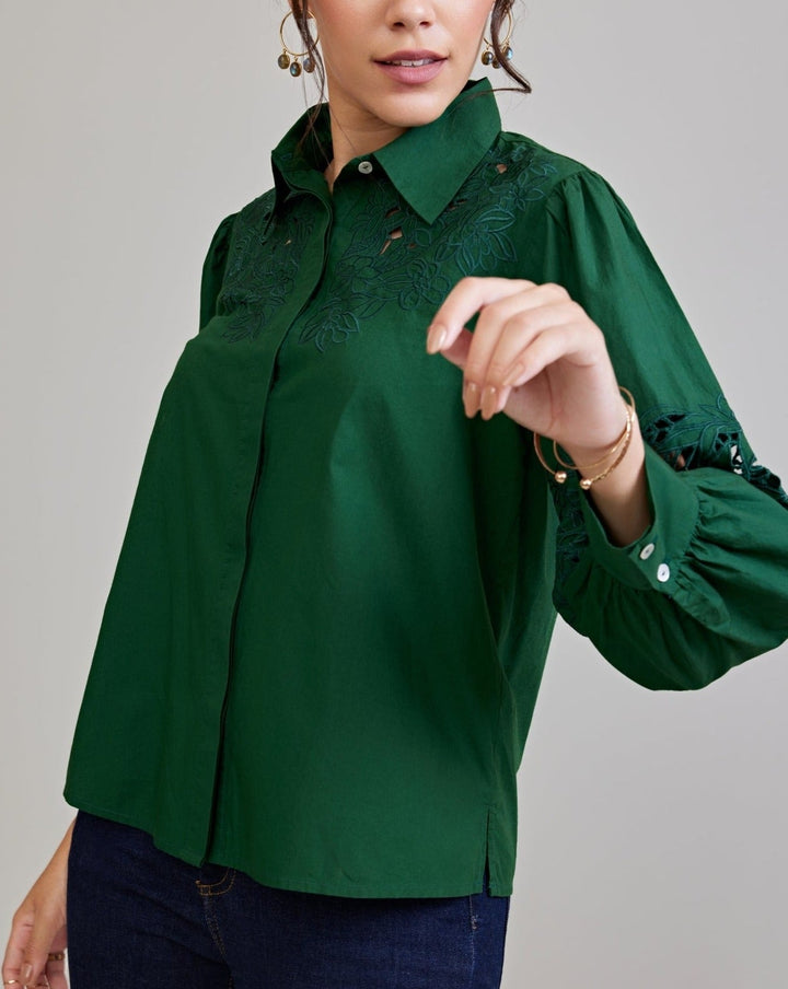 Emerald Elegance Shirt