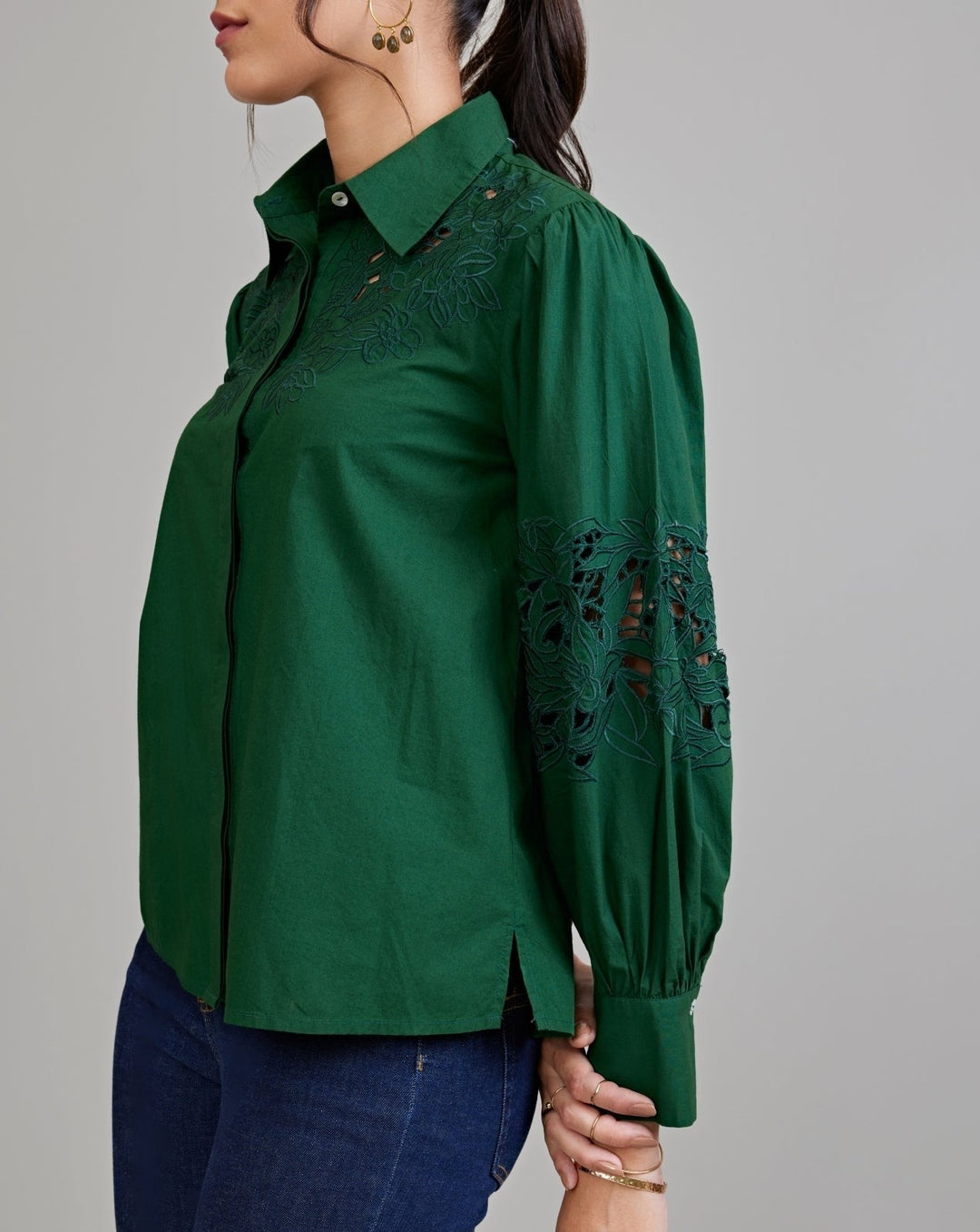 Emerald Elegance Shirt