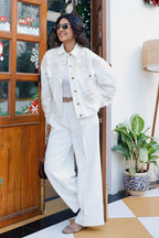 Divya Bhopana In Our Adeline Embroidered Jacket