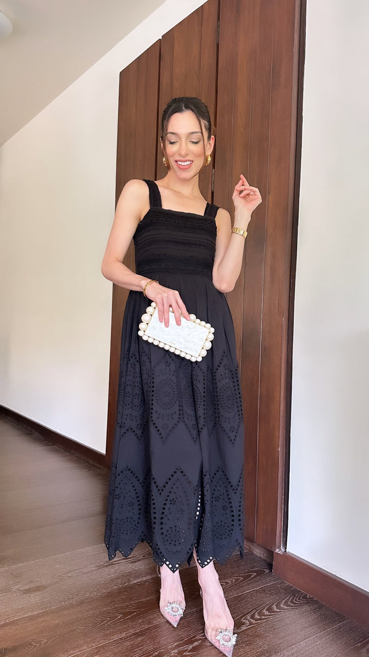 Maia Sethna In Our Charlotte Black Dress