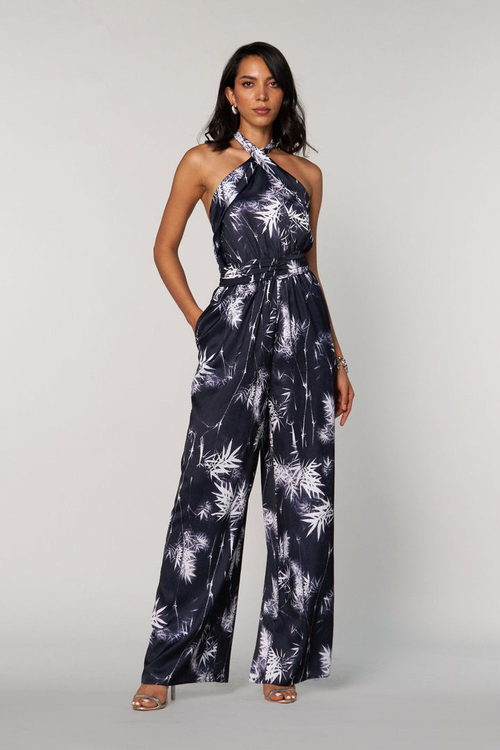 Tushita Mehta In Our Jemma Satin Jumpsuit