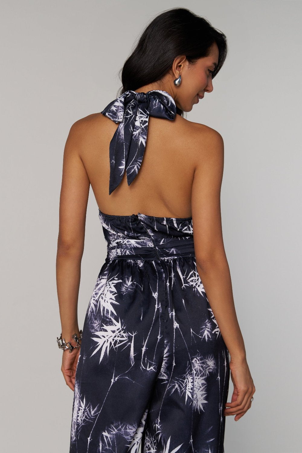 Tushita Mehta In Our Jemma Satin Jumpsuit