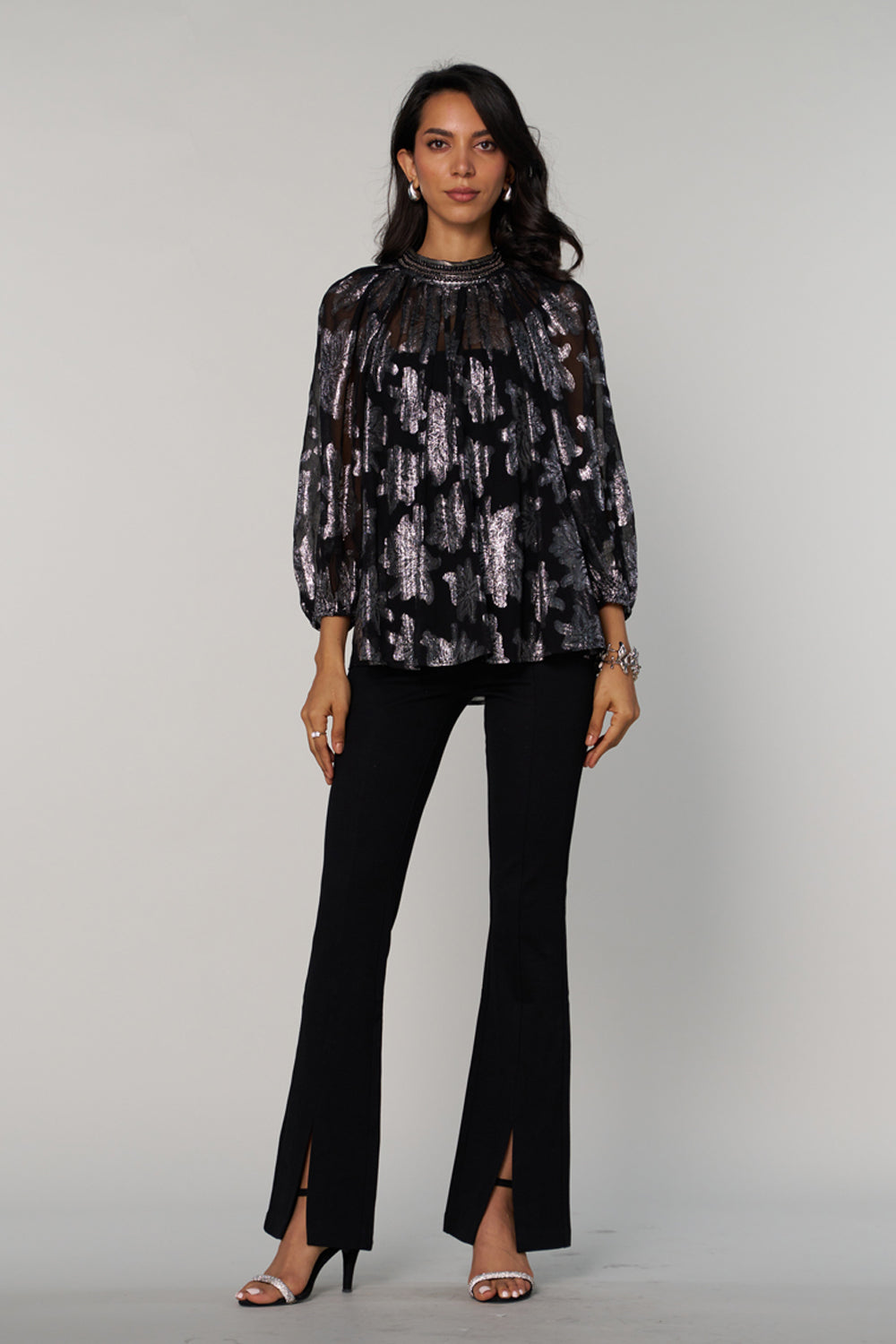Carina Lurex Blouse