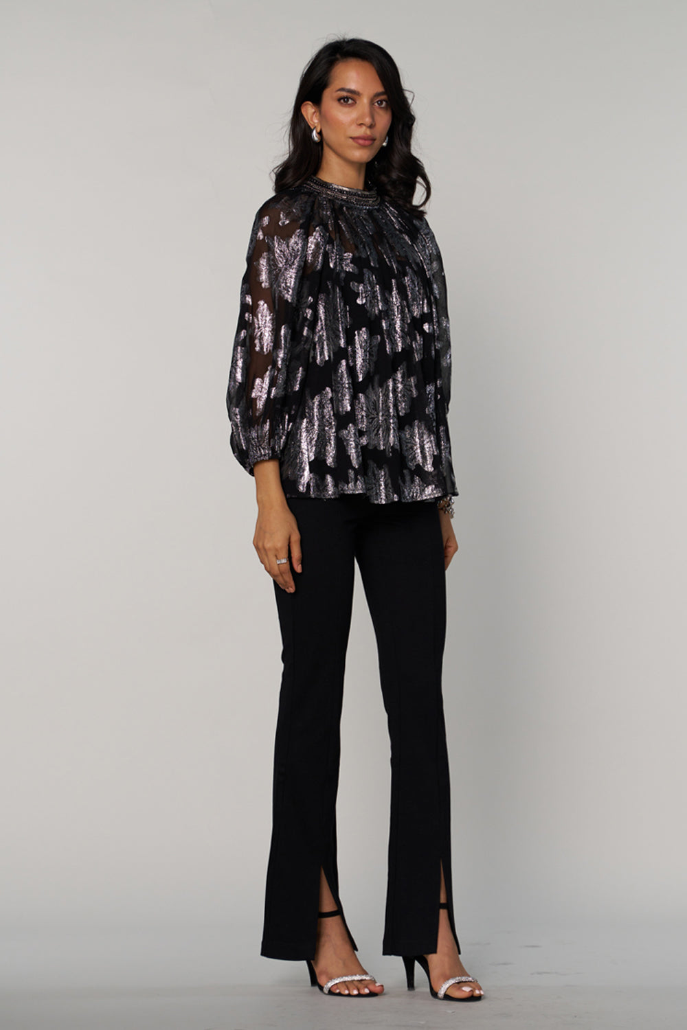 Carina Lurex Blouse