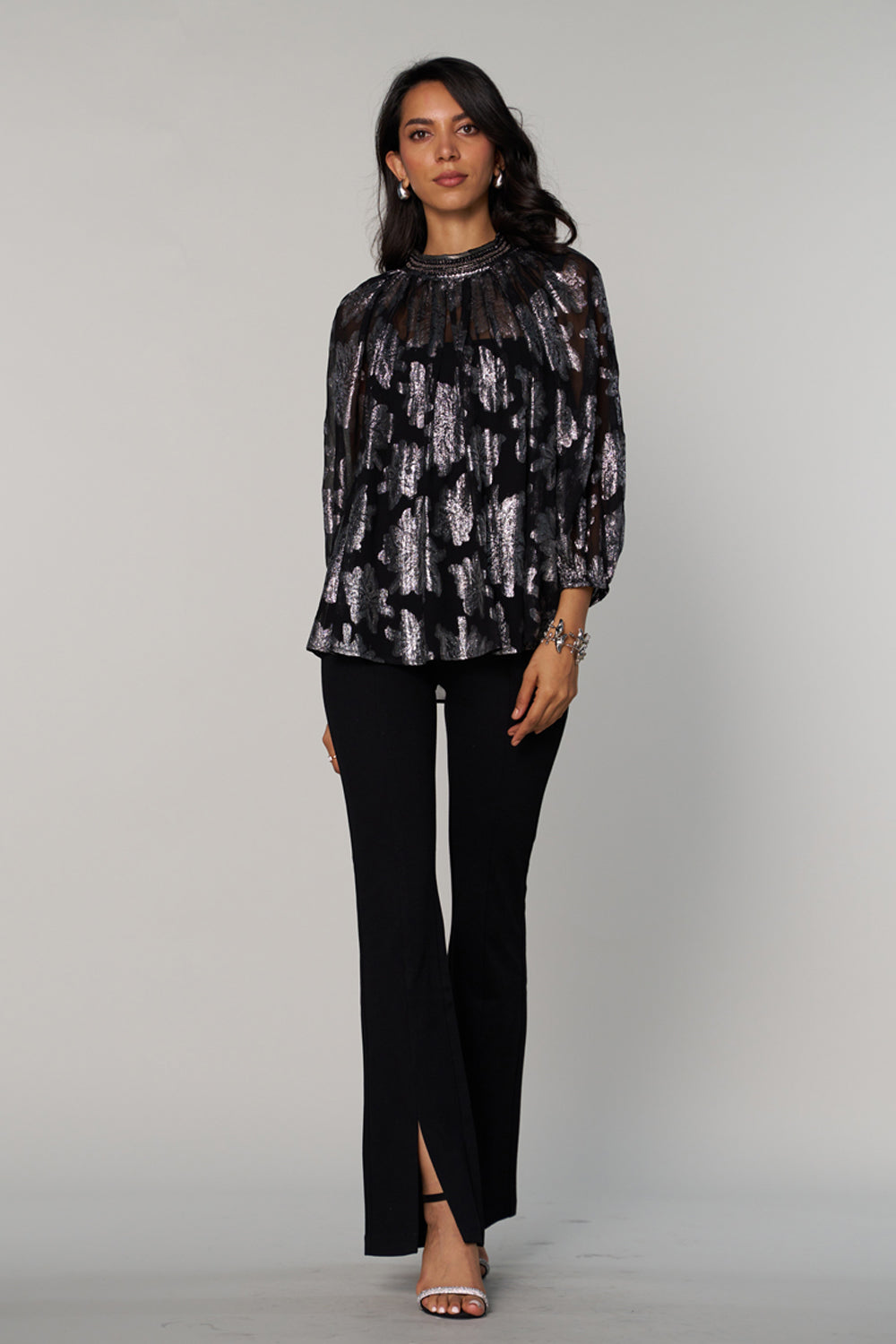 Carina Lurex Blouse