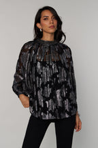 Carina Lurex Blouse