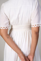 Sneha Adwani In Our Sabrina White Dress