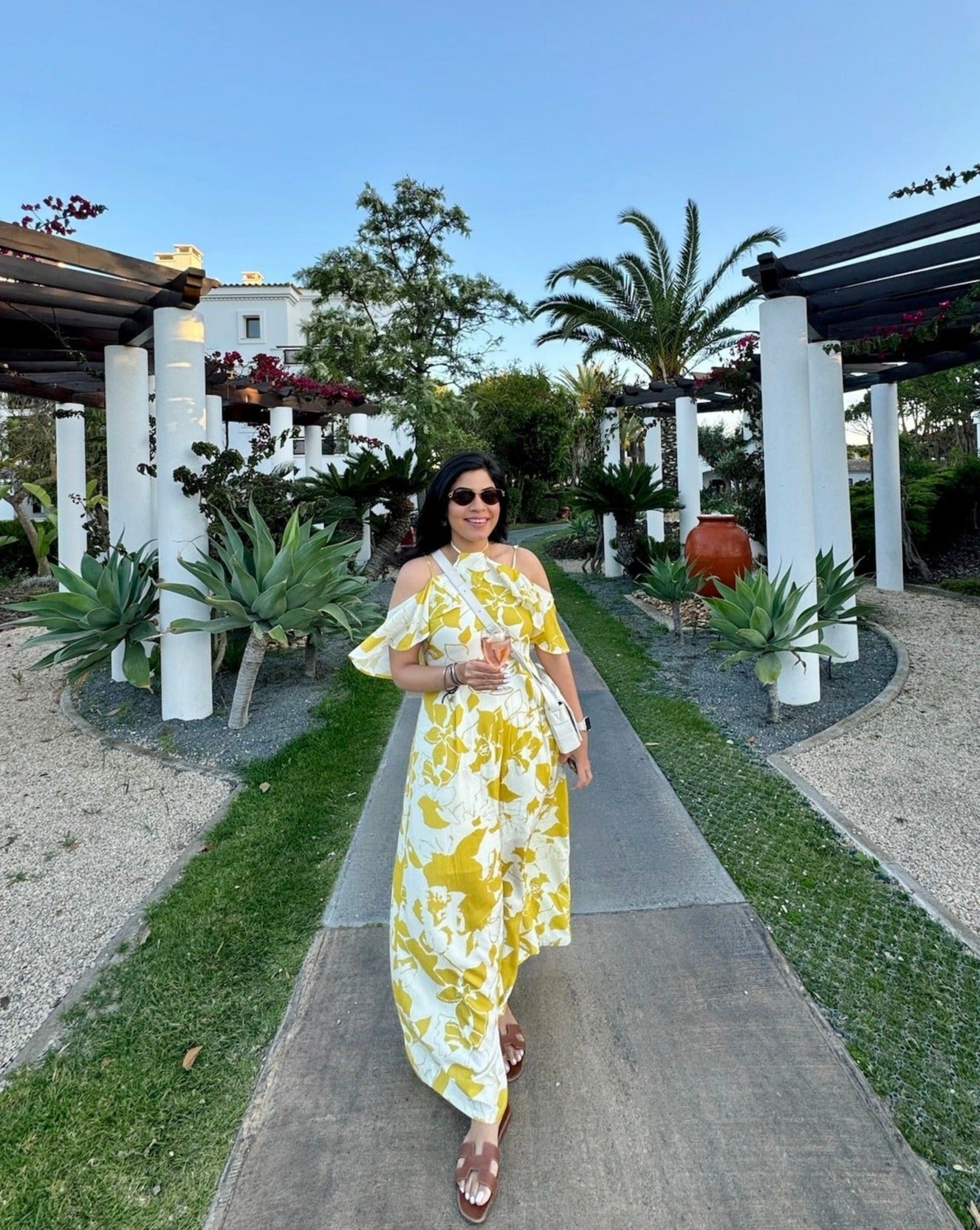 Yellow Floral Jumpsuit