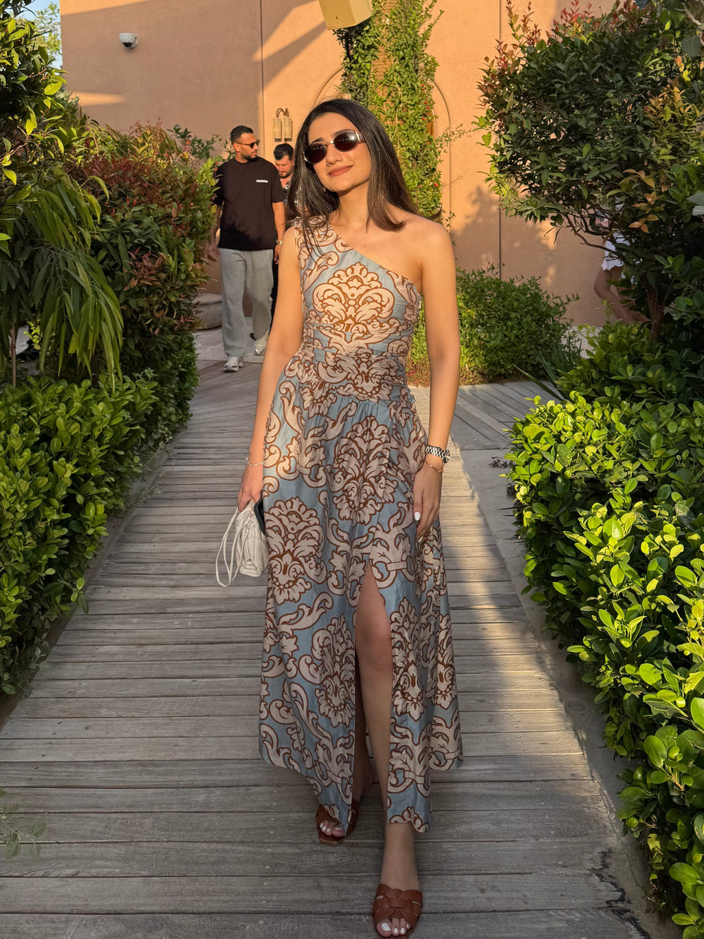 Kiara Printed Dress