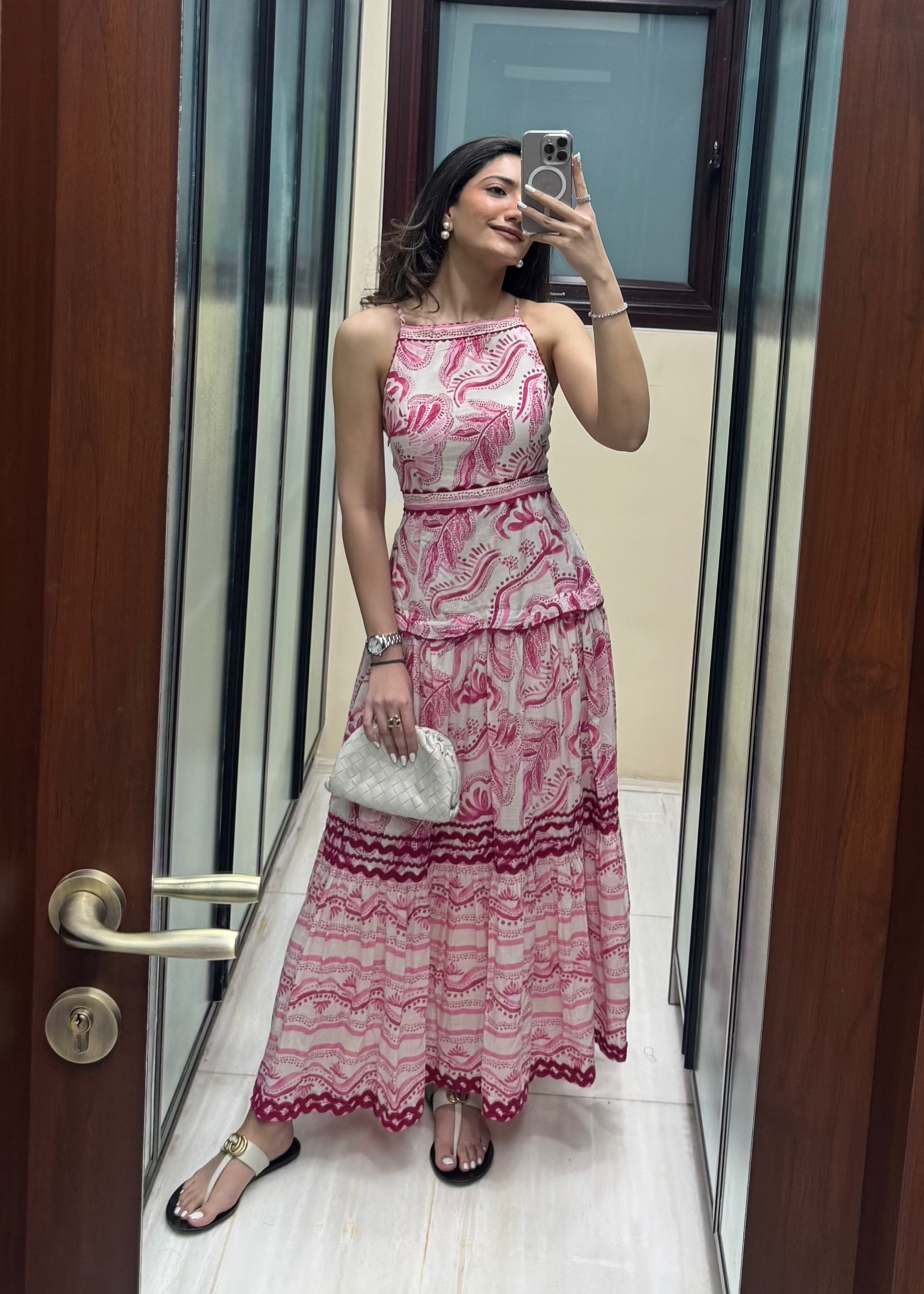 Tushita Mehta in Carol Printed Maxi