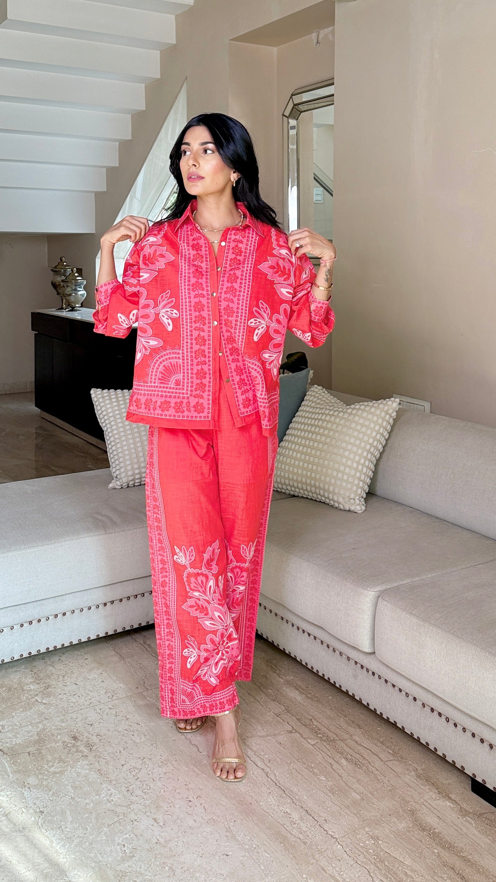 Sofia Printed Blouse