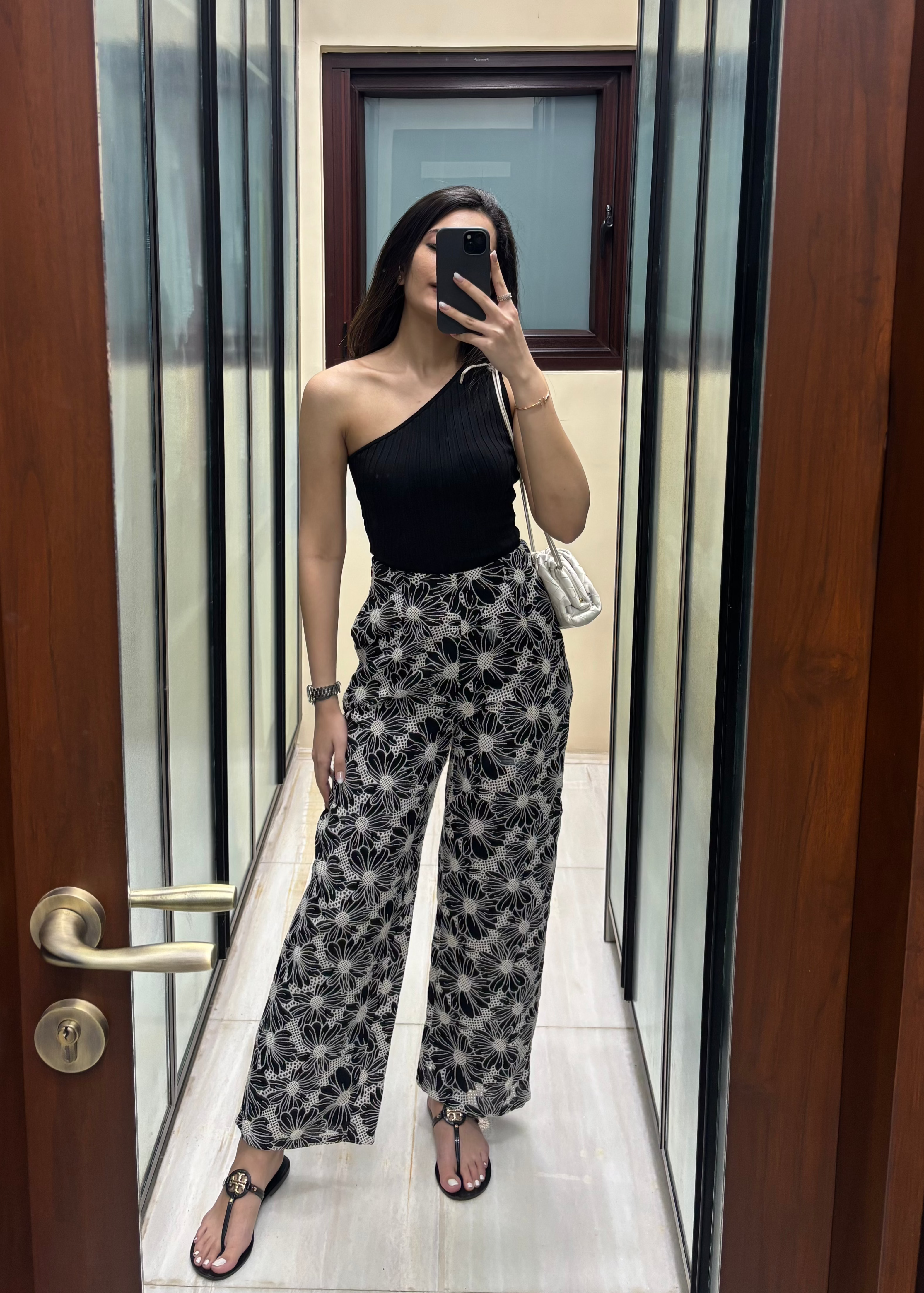Tushita Mehta in our Anna Schiffli Pants