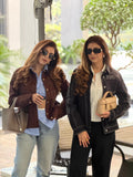 Natasha Gogia in our Helena Jacket