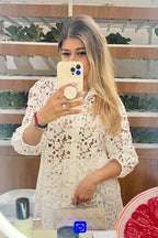 Deepika Ghose In Our Amber White Blouse