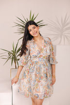 Callie Printed Dress