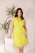 ⁠Kaashni Kapoor in our Jenny Lime Dress