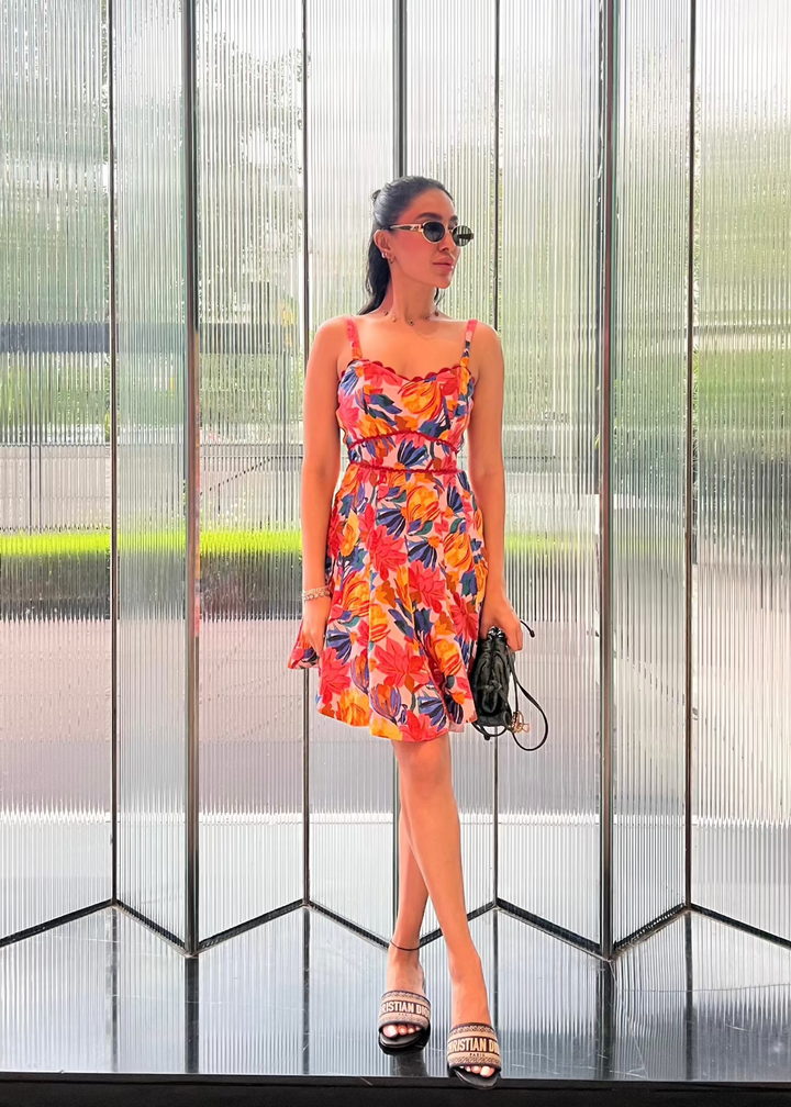 Reshma Arora in our Julia Printed Dress