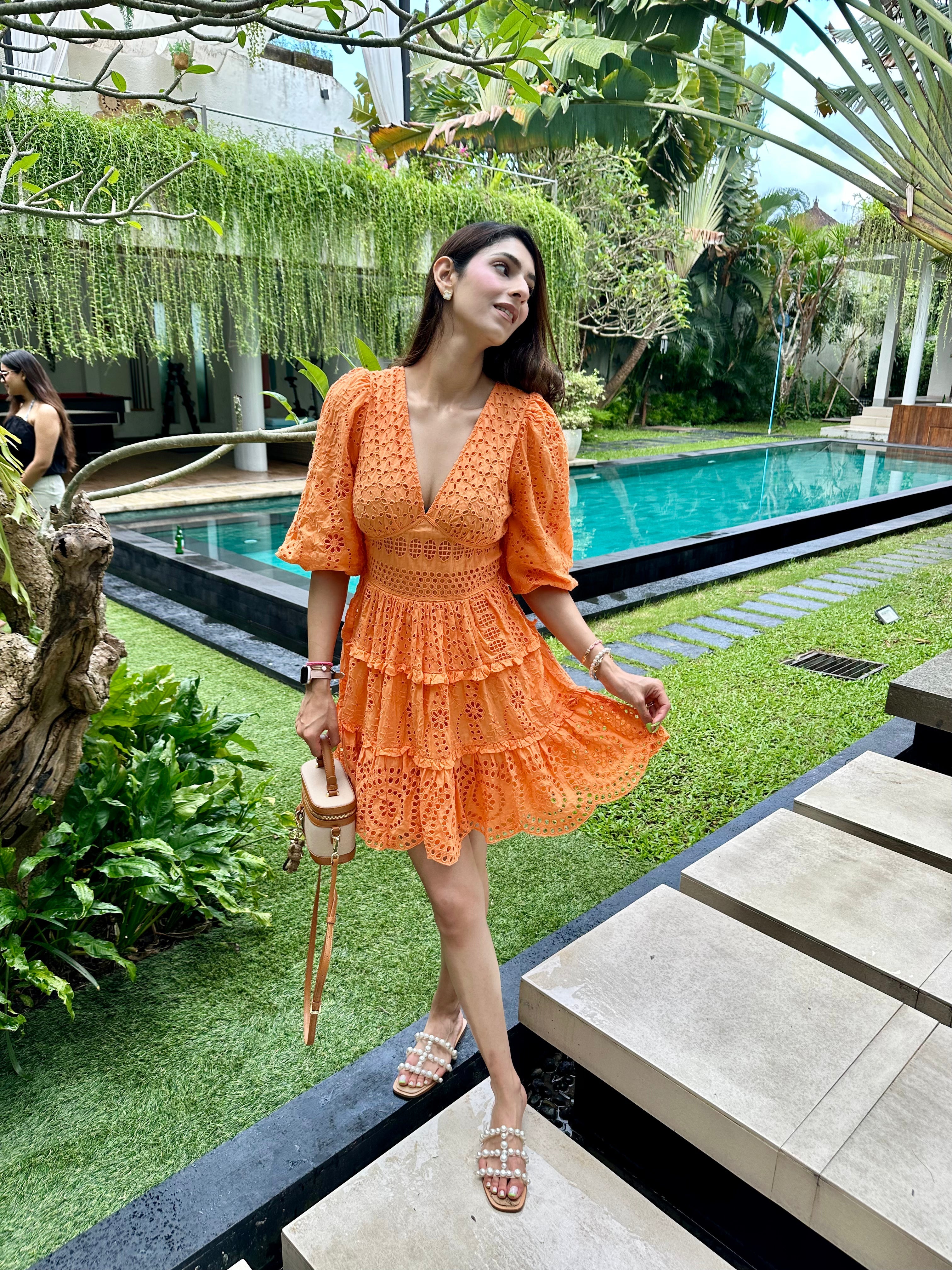 Serena Schiffli Dress