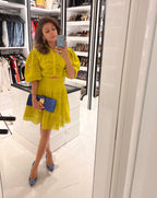 Thea Lime Dress