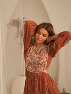 Hannah Embroidered Dress