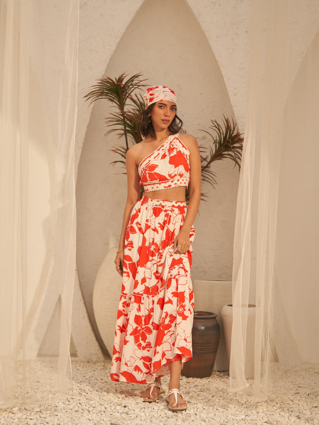 Priya Mohan In Our Lina One Shoulder Top