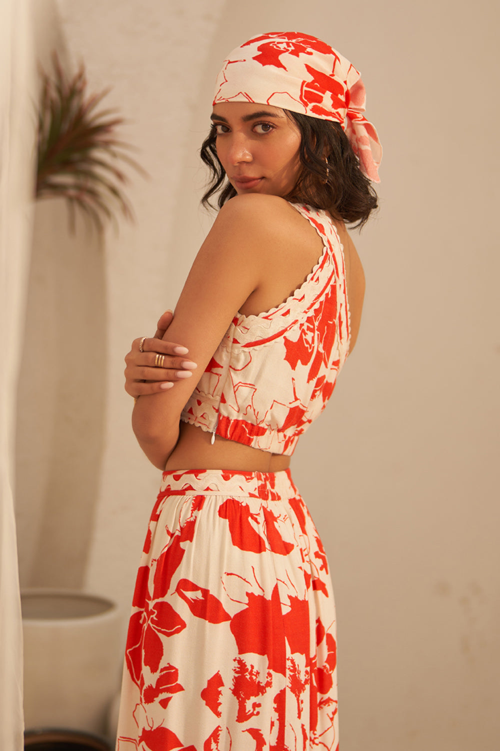 Sanjan Batra In Our Lina Maxi Skirt