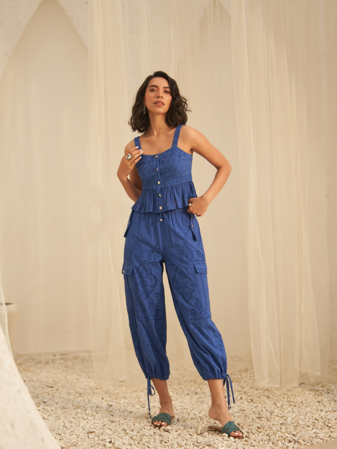 Karishma Mehta In Our Stella Schiffli Cargo