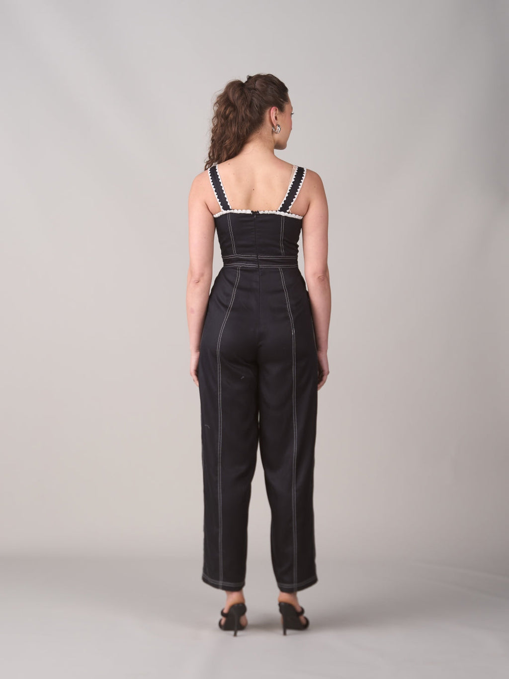 Isla Black Jumpsuit