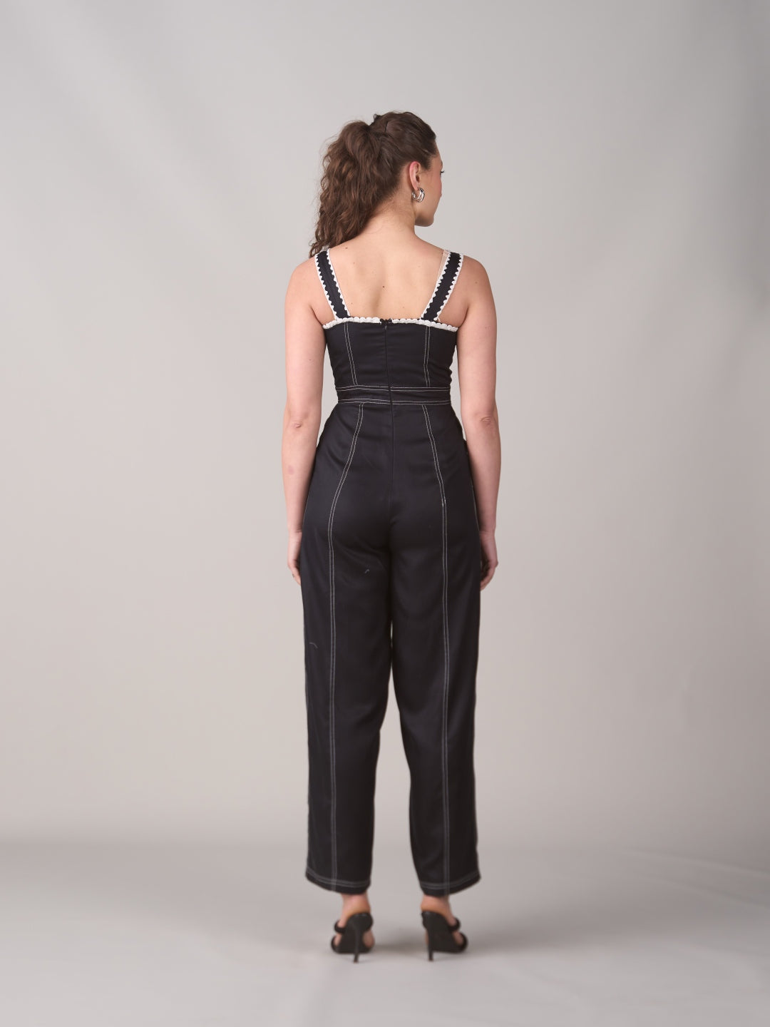 Isla Black Jumpsuit