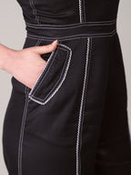 Isla Black Jumpsuit