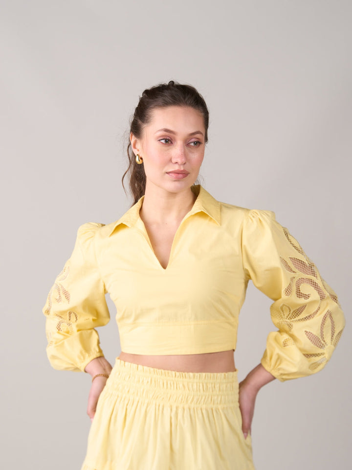 Gauri Mehta In Our Katherine Crop Top